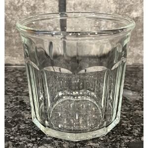 Luminarc Clear 10 Panel Glass 3 3/4" Tall Made in France 500